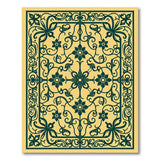 Ornate Persian Floral Area Rug