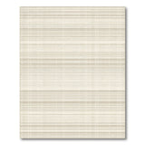Neutral Beige Striped Area Rug