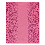 Hot Pink Leopard Print Area Rug
