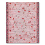 Whimsical Cherry Scatter Pink Area Rug