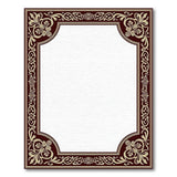 Traditional Persian Red Ornate Red Persian Border Area Rug