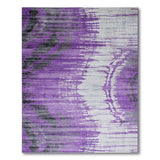 Purple Gradient Abstract Area Rug