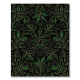 Green Leaf Vine Area Rug
