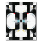 Abstract Geometric Halftone Area Rug