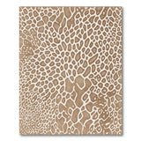 Brown Tan Giraffe Print Area Rug