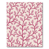 Delicate Pink Vine Branch Floral Area Rug