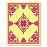 Ornate Yellow Persian Floral Area Rug