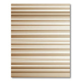 Beige and Neutral Beige Tonal Horizontal Stripe Area Rug