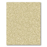 Elegant Beige Gold Vine Floral Area Rug