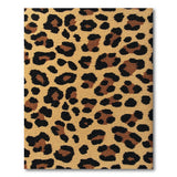 Leopard Print Shag Area Rug