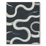 Coiled White Snake Heritage Area Rug
