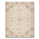Pink Floral Vintage No. 13 Area Rug