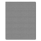 Black and White Classic Houndstooth Black White Area Rug