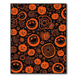 Spooky Halloween Jack-o-Lantern Area Rug