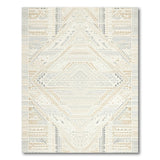 Southwestern Beige and Neutral Beige Geometric Southwestern Area Rug