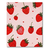 Strawberry Pink Area Rug