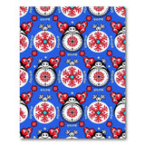Whimsical Cartoon Clock Critters Area Rug