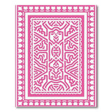 Pink Bold Pink Heritage Tribal Area Rug