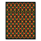 Vibrant Geometric Heritage Tribal Area Rug