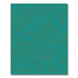 Abstract Area Swirl Teal Swirl Abstract Area Rug
