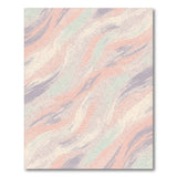 Pastel Distressed Swirl Area Rug