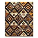 Heritage Tribal Pyramid Geometric Area Rug