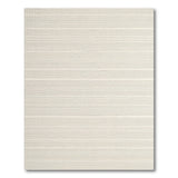 Geometric Modern Beige Textured Grid Area Rug
