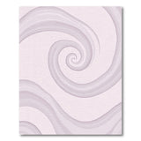Purple Swirl Abstract No. 2 Area Rug