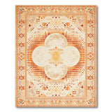 Terracotta Triple Moon Southwestern Area Rug