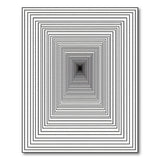 Infinite Tunnel Optical Illusion Area Rug