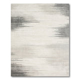 Abstract Area Sweeping Grey Abstract Area Rug