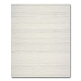 Neutral Beige Grey Horizontal Stripe Area Rug