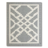 Heritage Tribal Grey Geometric Heritage Tribal Area Rug