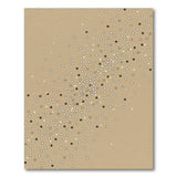 Beige Scattered Dots Abstract Area Rug