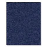 Abstract Area Navy Blue Swirl Abstract Area Rug