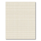 Geometric Modern Beige and Neutral Beige Grid Woven Area Rug