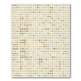 Modern Beige Diamond Grid Area Rug