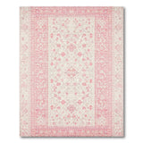 Blush Pink Floral Vintage No. 15 Area Rug