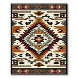 Bold Multi-Color Southwestern Geometric Area Rug