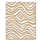 Beige and Neutral Abstract Area Beige Abstract Wave Area Rug