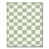 Gingham Green Gingham Check Area Rug