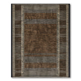Modern Zebra Stripe Area Rug