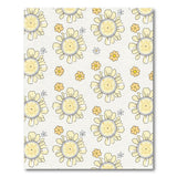 Sunny Yellow Sunflower Daisy Floral Rug