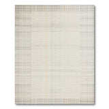 Neutral Woven Grid Texture Area Rug