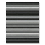 Black and White Geometric Modern Modern Black White Striped Area Rug