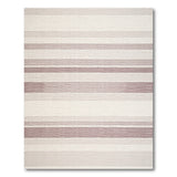 Neutral Tonal Striped Area Rug
