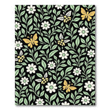 Daisy Butterfly Bee Floral Area Rug