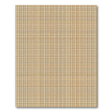 Rustic Farmhouse Beige Woven Grid Area Rug