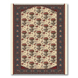 Red Mushroom Persian Area Rug