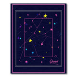 Cosmic Constellation Starry Area Rug